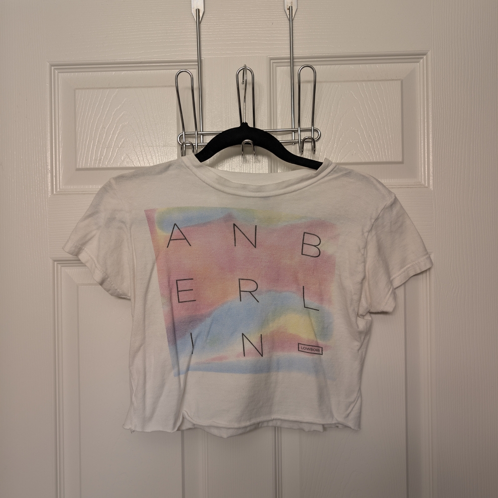 Anberlin White Graphic Band T-Shirt
